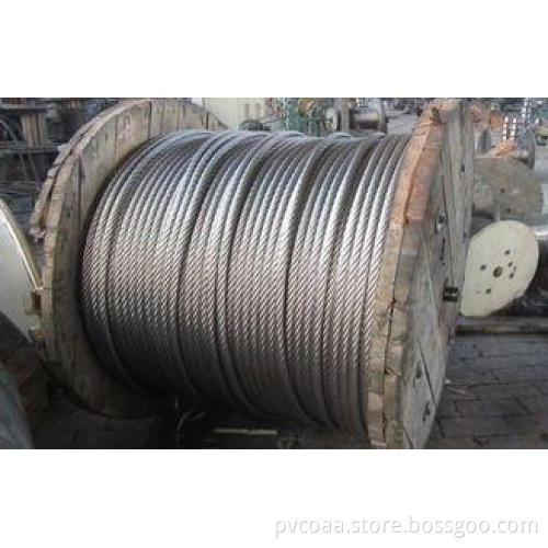 304 Stainless Steel Wire Rope 6mm For Basket , No Crack Hig